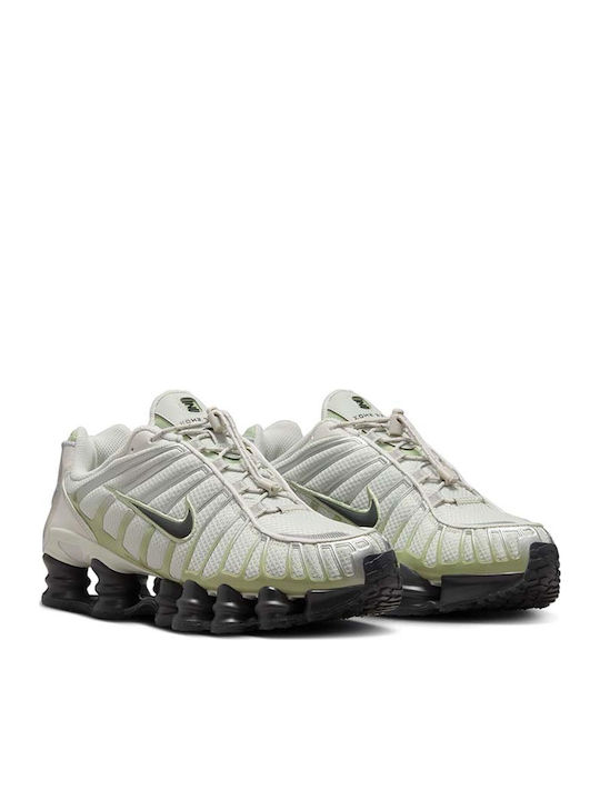 Shox TL Adidași Pentru Femei Light Bone / Off Noir-Oliv Aura
