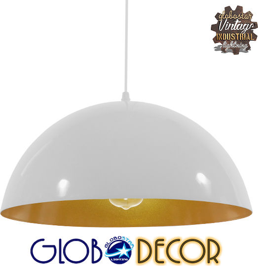 GloboStar Lune Gold Ceiling Light 40x20x20cm