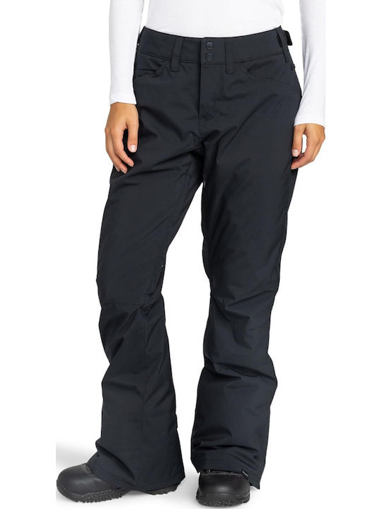 Roxy Backyard Snow ERJTP03277-KVJ0 Women's Trousers for Ski & Snowboard Black