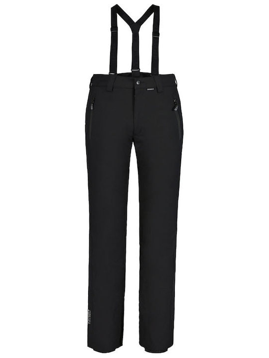 Icepeak Freiberg 57012535-990 Men's Trousers for Ski & Snowboard Black