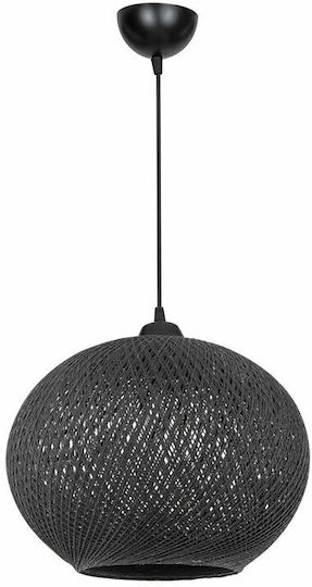 Pakketo PWL-1112 Hängelampe Schwarz 38x38x75cm