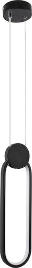 GloboStar Ildi LED Κρεμαστό Φωτιστικό Μαύρο 10x10x38εκ. GloboStar Ildi LED Κρεμαστό Φωτιστικό Μαύρο 10x10x38εκ.