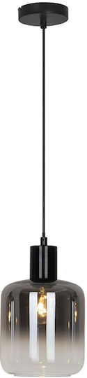 Viokef Adam Pendant Light Black with Socket E27 18cm