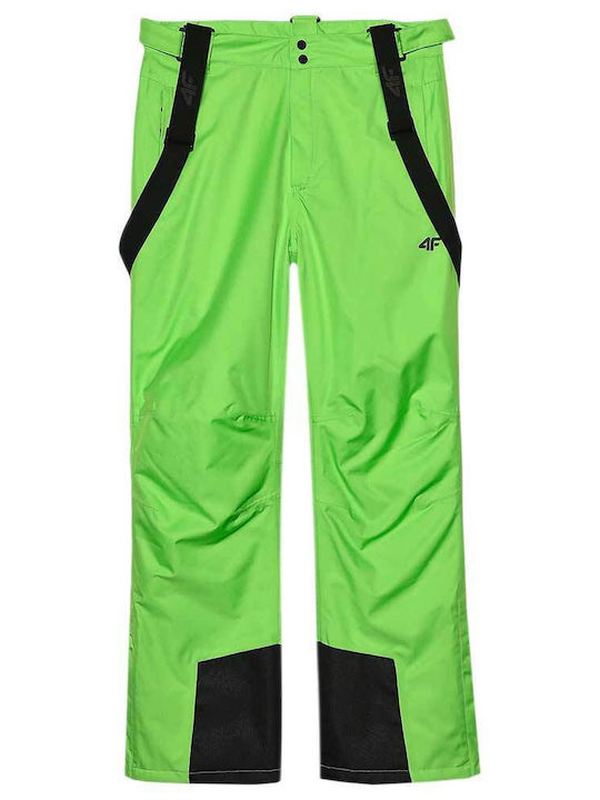 4F 4FAW23TFTRM361-41S Men's Trousers for Ski & Snowboard Green
