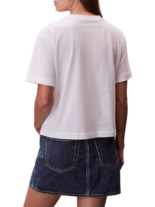 Calvin Klein Tricou Alb Calvin Klein Tricou Alb