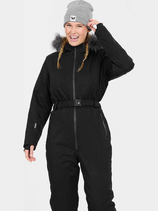 Whistler W193174-BLACK Salopetă de schi și snowboard pentru femei Ski & Snowboard Negru