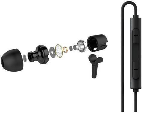Edifier P205 In-ear Handsfree with 3.5mm Connector Black