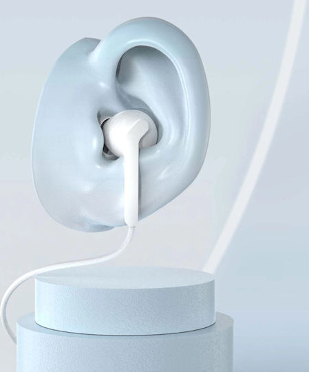 Dudao X3 In-ear Handsfree Earphones With 3.5mm Jack White