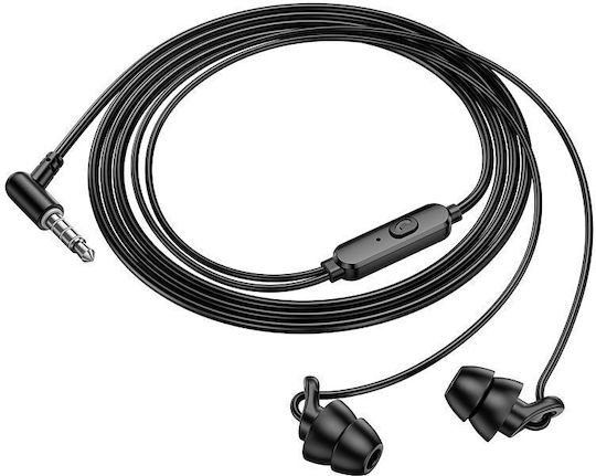 Borofone Bm91 Cloud In-ear Handsfree Ακουστικά με Βύσμα 3.5mm Μαύρο