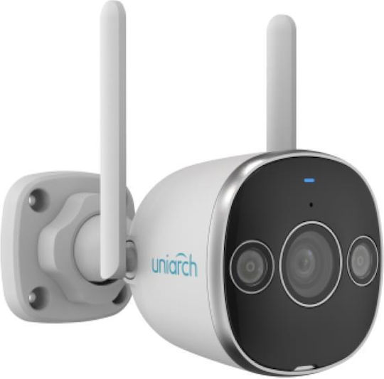 Uniarch UHO-B2D-M3F3D IP Κάμερα Παρακολούθησης Wi-Fi Full HD+ 3MP Αδιάβροχη με Αμφίδρομη Επικοινωνία και Φακό 2.8mm
