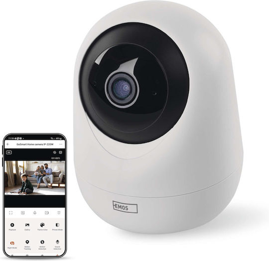 Emos H4060 IP Überwachungskamera 3.7MP mit Zwei-Wege-Kommunikation