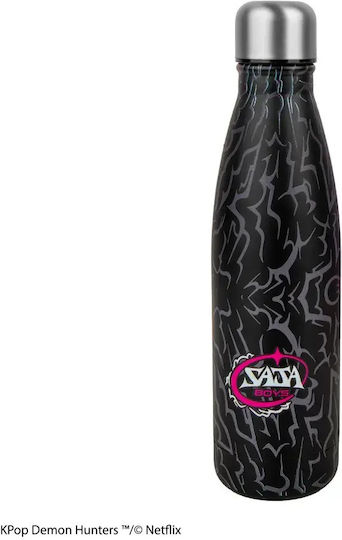 Cinereplicas Saja Boys - K-Pop Demon Hunters Kids Water Bottle Thermos K-Pop Demon Hunters Stainless Steel 500ml