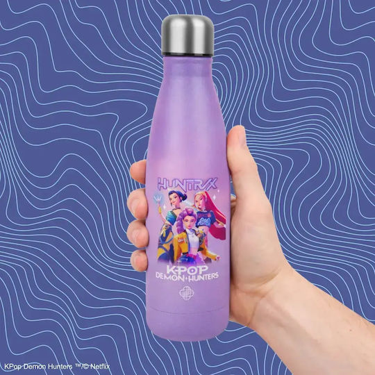 Cinereplicas Παιδικό Παγούρι Θερμός Ανοξείδωτο Γκρι 500ml