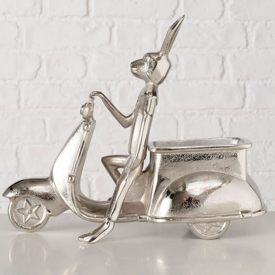MSA Easter Rabbit Silver 31x25x10cm