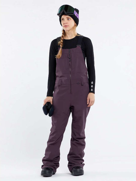 Volcom Swift Bib Overall H1352406-BRY Ski & Snowboard Lila