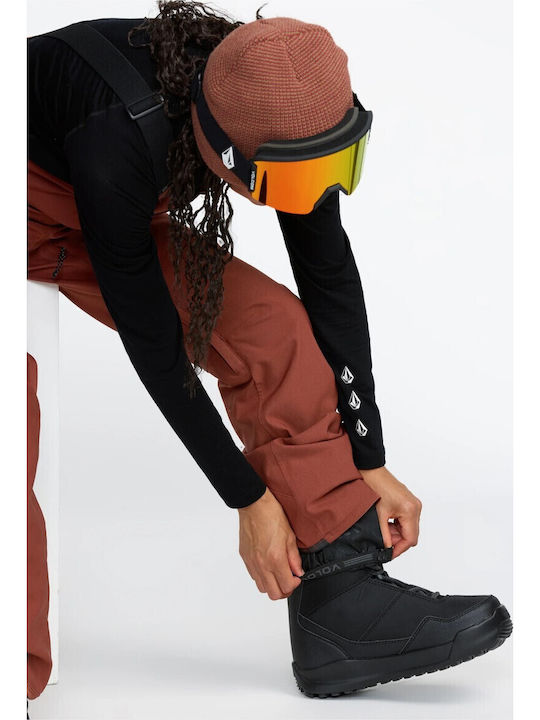 Volcom Swift H1352606-HEN Γυναικεία Σαλοπέτα Σκι & Snowboard Καφέ