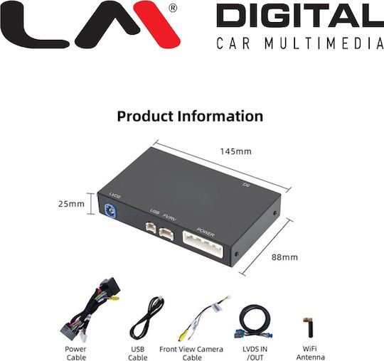 LM Digital Car Carplay Adapter for Peugeot / Citroen