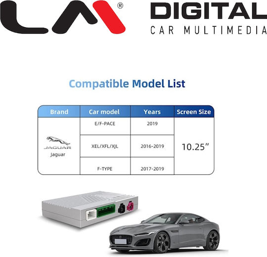 LM Digital Car Carplay & Android Auto Adapter for Rover