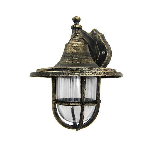 Heronia LP-700AN Felinar de exterior montat pe perete E27 IP23 25x23x19.5εκ.