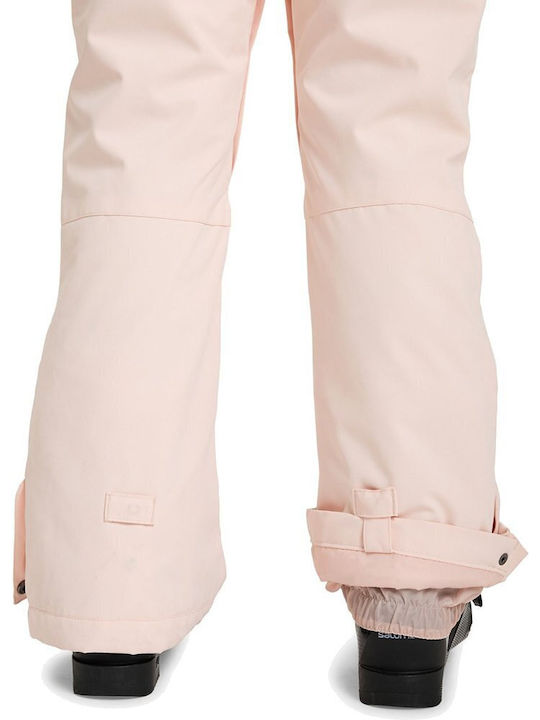 Roxy Snow Diversion ERJTP03276-MEB0 Γυναικείο Παντελόνι Σκι & Snowboard Ροζ
