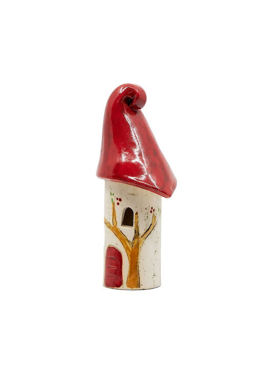 Rozos Ceramics Διακοσμητικό Χώρου από Κεραμικό Υλικό 5x15cm