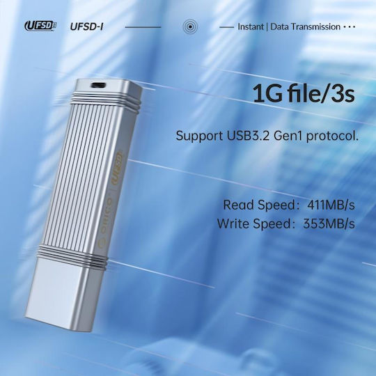 256GB USB 2.0 Stick Ασημί