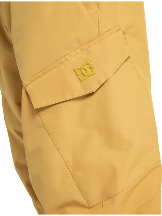 DC Banshee ADYTP03042-YLM0 Men's Trousers for Ski & Snowboard Yellow