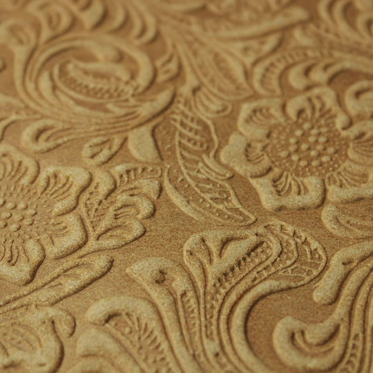 Stamped Suede Leather Ssd013 Honey 1.30–1.40 M²