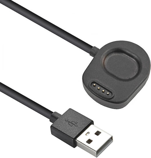 Akyga Charging Cable Зарядно за Suunto 7 Черен