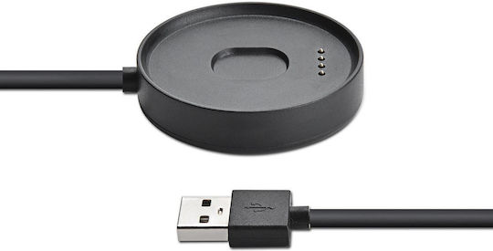 Akyga Charging Cable Φορτιστής για Ticwatch S2, Ticwatch E2 Μαύρος