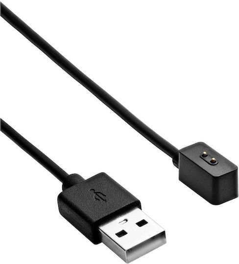 Akyga Charging Cable Φορτιστής για Redmi Watch 3 Lite, Wristband 8 PRO Μαύρος