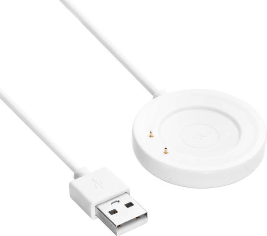 Akyga Charging Cable Φορτιστής για Vivo Watch 3 Μαύρος