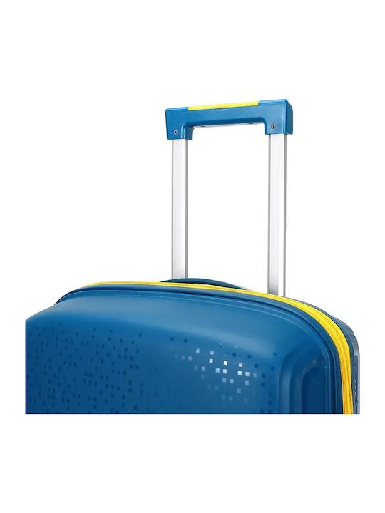 Amber Large Hard Travel Suitcase with 4 Wheels Height 75cm