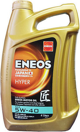 Eneos Hyper Συνθετικό Λάδι Αυτοκινήτου 5W-40 4lt