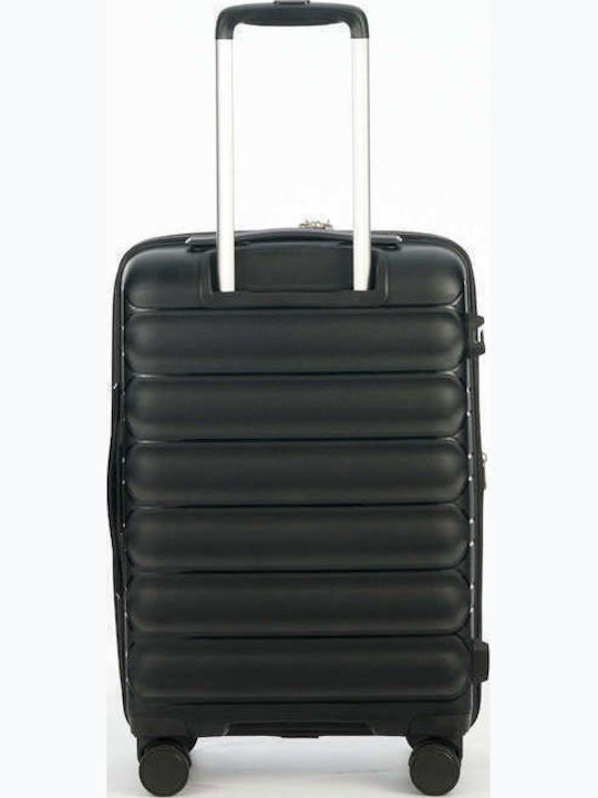 Verage Cabin Hard Suitcase Black with 4 Wheels 24061-S-Black