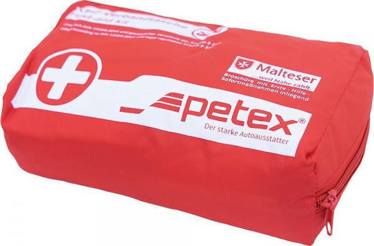 Petex Car First Aid Kit Bag with Equipment