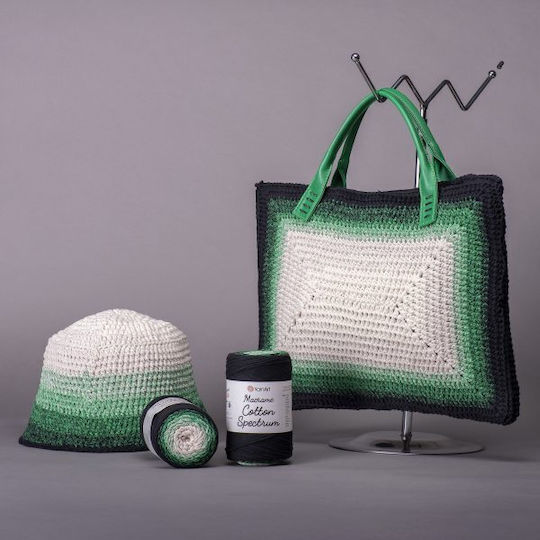 Yarn Art Fir De Tricotat Bumbac Macrame Spectrum Cod 1320 225m 250 Gr