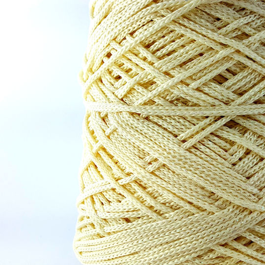 Eros Lurex 300 Gr Greek Economical Yarn Bags Ecru Iridescent Metallic Yarn Erl7