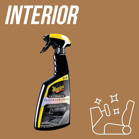 Meguiar's Spray für Reinigung und Schutz von Autolederoberflächen 473ml