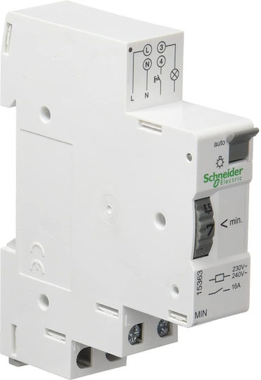 Schneider Electric Acti 9 MIN Time-Lag Switch 7min Ηλεκτρομηχανικός