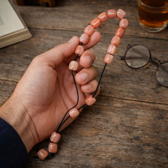 Panora Worry Beads from Pink Coral
