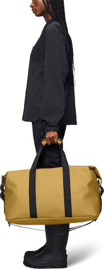 Rains Hilo Weekend Bag Sack Voyage Brown Fabric L52xW26xH27cm