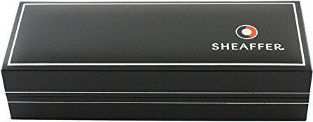 Sheaffer Brushed Chrome Πένα Γραφής Medium Ασημί με Λευκό Μελάνι