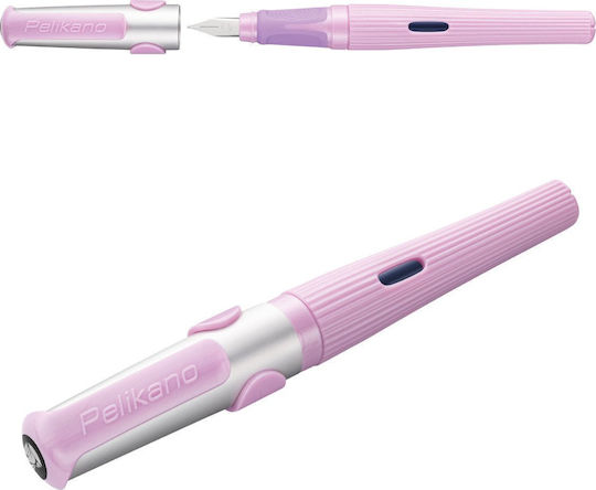 Pelikan Füllfederhalter Mittel Rosa mit Rosa Tintenfarbe