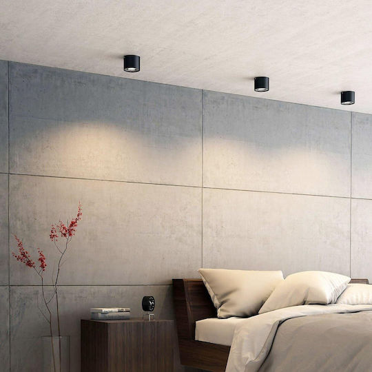 Philips Myliving Phase Μονό LED Θερμό Λευκό Σποτ σε Μαύρο Χρώμα