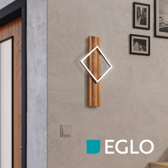Eglo Boyal Modern Wall Lamp with Integrated LED and Warm White Light 30.5x7.5x56cm