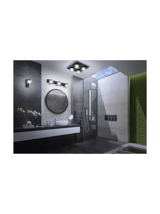 Ledvance Leuchte Wand mit Integrierter LED und Einstellbares Weißes Licht Schwarz