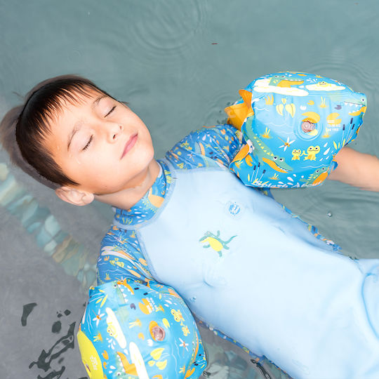 Splash Schwimmflügel mit Bruststütze „Krokodilchen“ Alter 0-2 Jahre