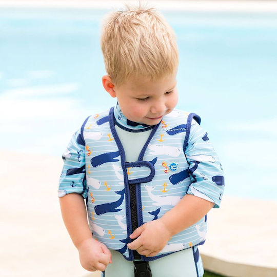 Splash Kinder Rettungsweste Schwimmweste Sicherheitsgurt Walhai 2-4 Jahre
