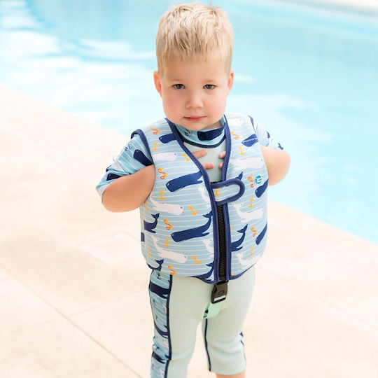 Splash Kinder Rettungsweste Schwimmweste Sicherheitsgurt Walhai 2-4 Jahre